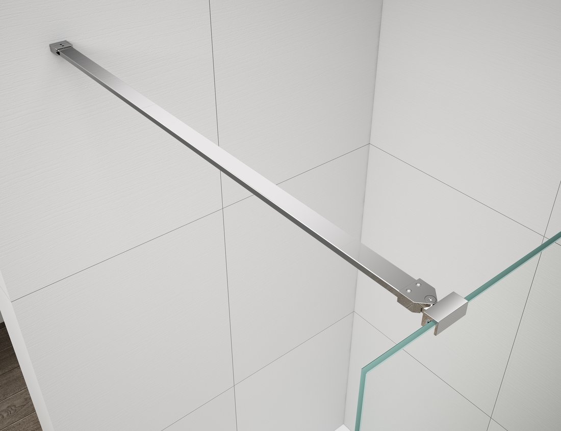 ESCA barra di supporto a parete per schermo doccia
