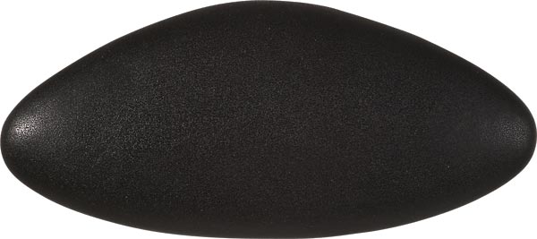 Възглавница за вана STAR 32x15 см, черна